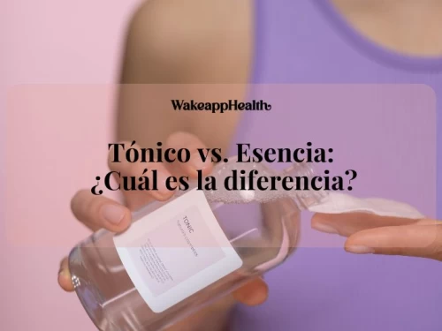 Tónico vs. Esencia: ¿Cuál es la diferencia?