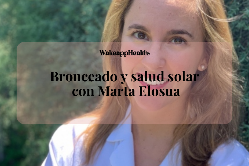 Entrevista a Marta Elosua (dermatóloga): Bronceado y salud solar