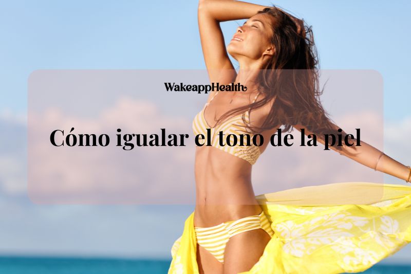 Cómo igualar el tono de la piel
