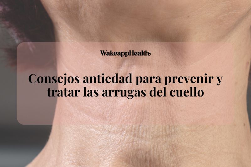 Consejos antiedad para prevenir y tratar las arrugas del cuello