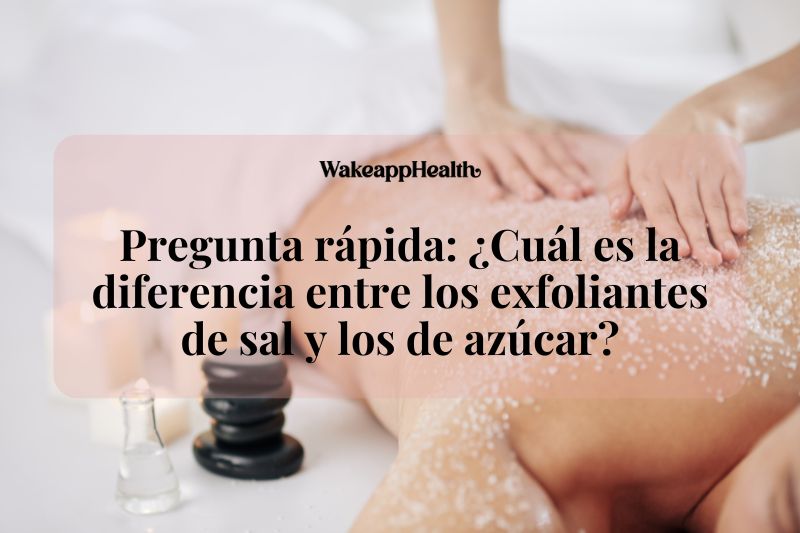 Pregunta rápida: ¿Cuál es la diferencia entre los exfoliantes de sal y los de azúcar? Pregunta rápida: ¿Cuál es la diferencia entre los exfoliantes de sal y los de azúcar?
